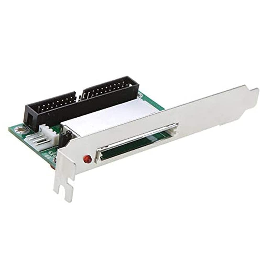 Saidian 1Pcs Cf To Ide Adapter 40 Pin Cf Compact Flash Card To 3.5 Converter With Pci Bracket